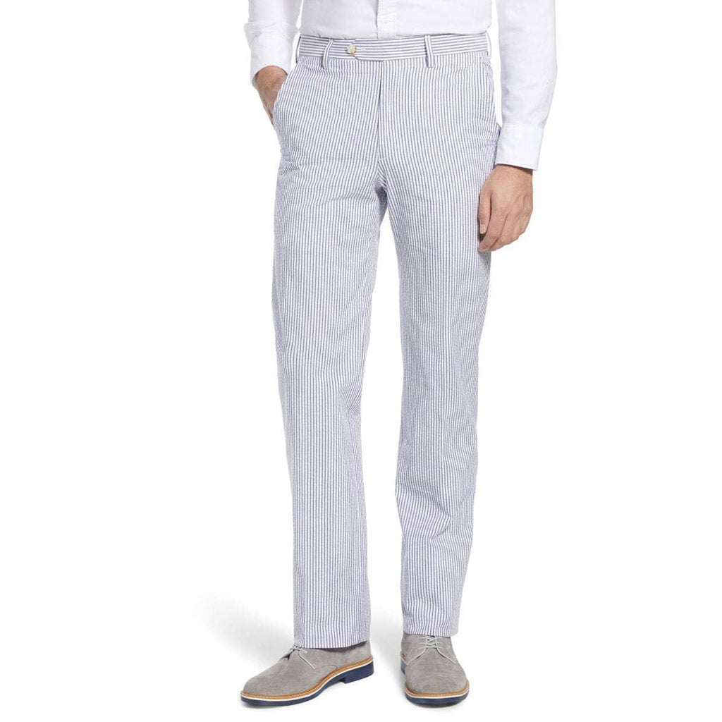 Derby Blue Seersucker Pants by Country Club Prep - Country Club Prep