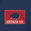 Long Sleeve Shark Flag Tee Shirt by Southern Tide - Country Club Prep
