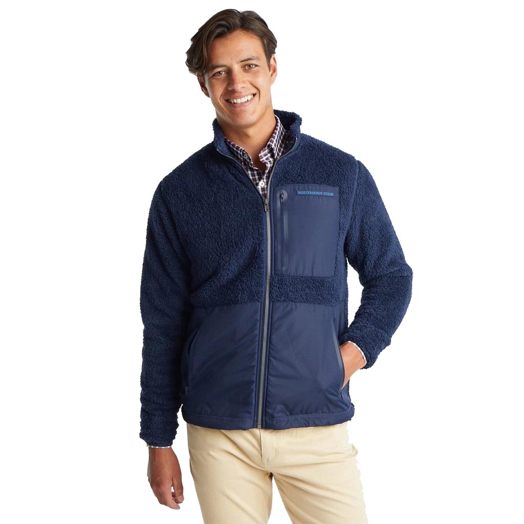 Sherpa Full-Zip Jacket by Southern Tide - Country Club Prep