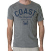 Coast The Original Cool Tee in Graphite Snow Heather by Coast - Country Club Prep