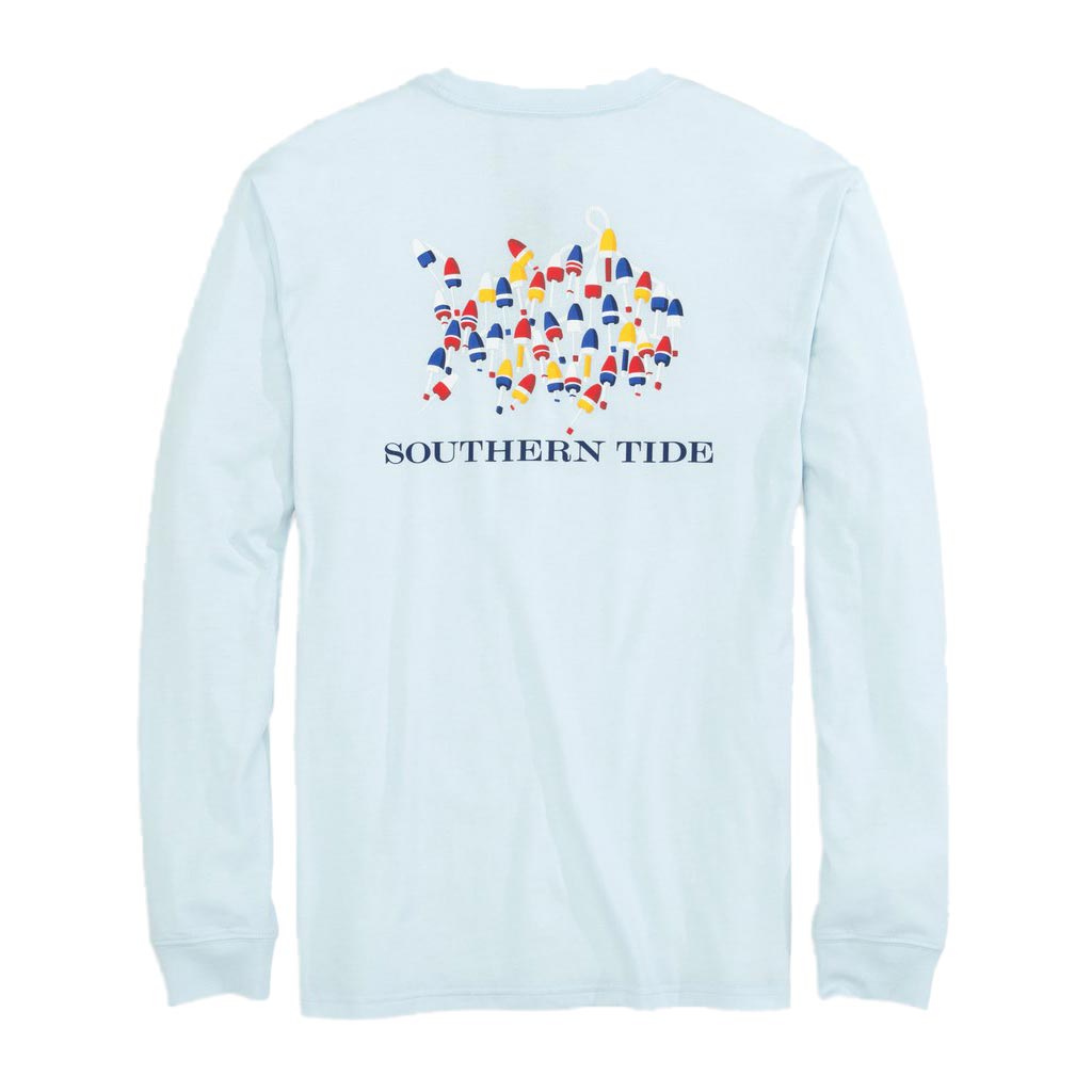 Skipjack Buoys Long Sleeve T-Shirt by Southern Tide - Country Club Prep