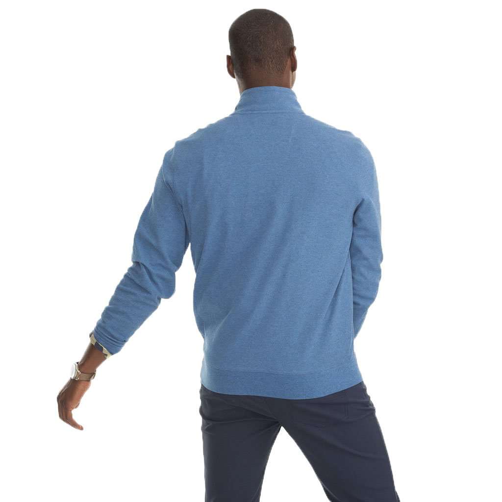 Skipjack Pique Quarter Zip Pullover by Southern Tide - Country Club Prep