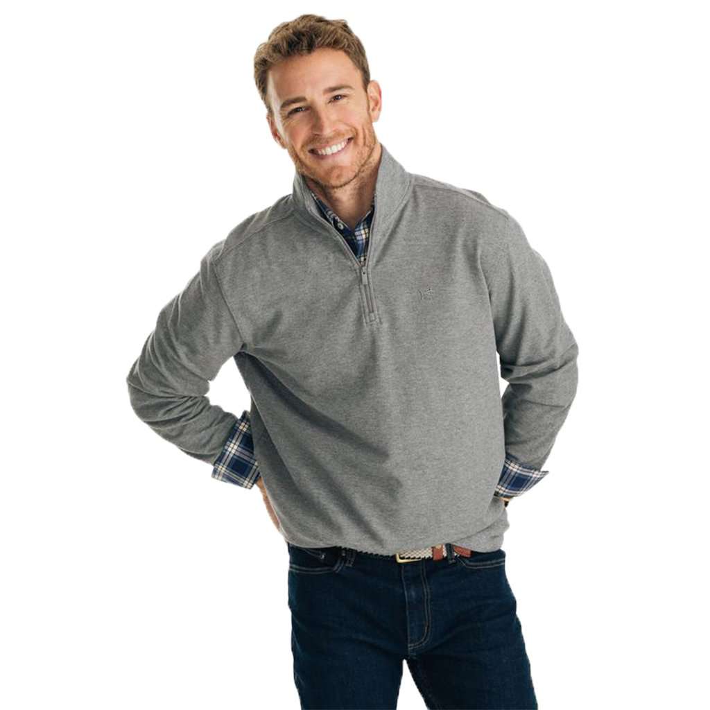 Skipjack Pique Quarter Zip Pullover by Southern Tide - Country Club Prep