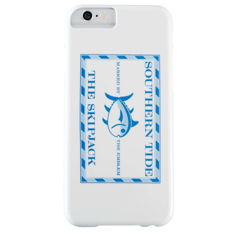 Original Skipjack iPhone 6/6s Case in White by Southern Tide - Country Club Prep