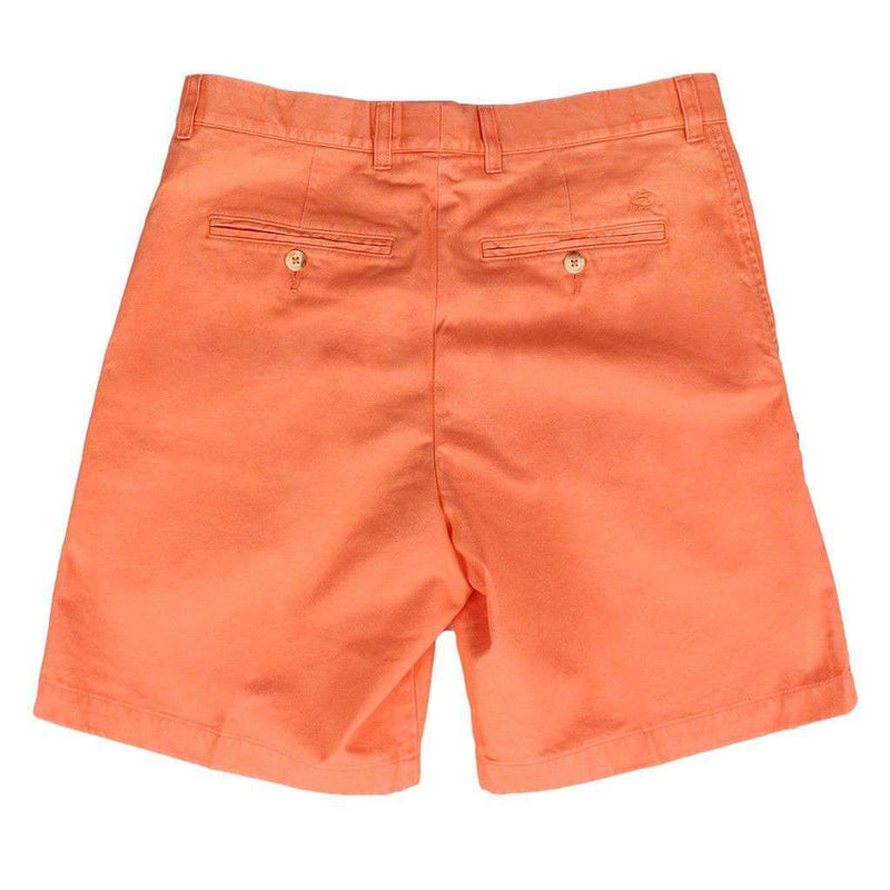 The 9" Skipjack Short in Fusion Coral by Southern Tide - Country Club Prep