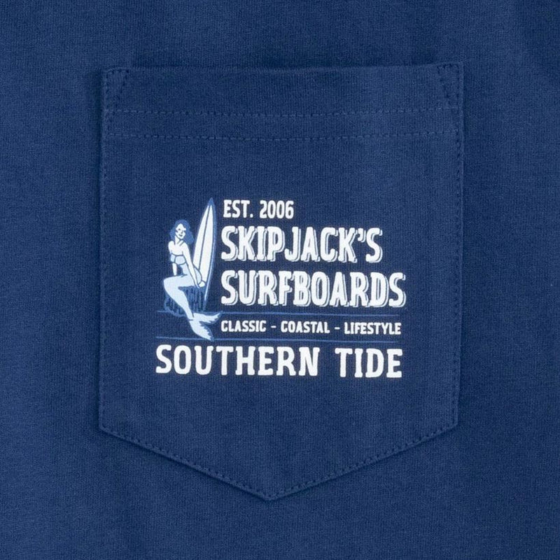Skipjack's Surfboards Tee Shirt by Southern Tide - Country Club Prep