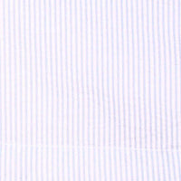 Cocktail Skirt in Blue Seeresucker by Castaway Clothing - Country Club Prep