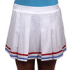 Pleated Court Skort in Red, White & Blue by Boast - Country Club Prep