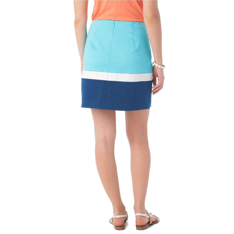 Reese Skirt in Crystal Blue by Southern TIde - Country Club Prep