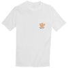 The Skipjack Tour Tee-Shirt in Classic White by Southern Tide - Country Club Prep