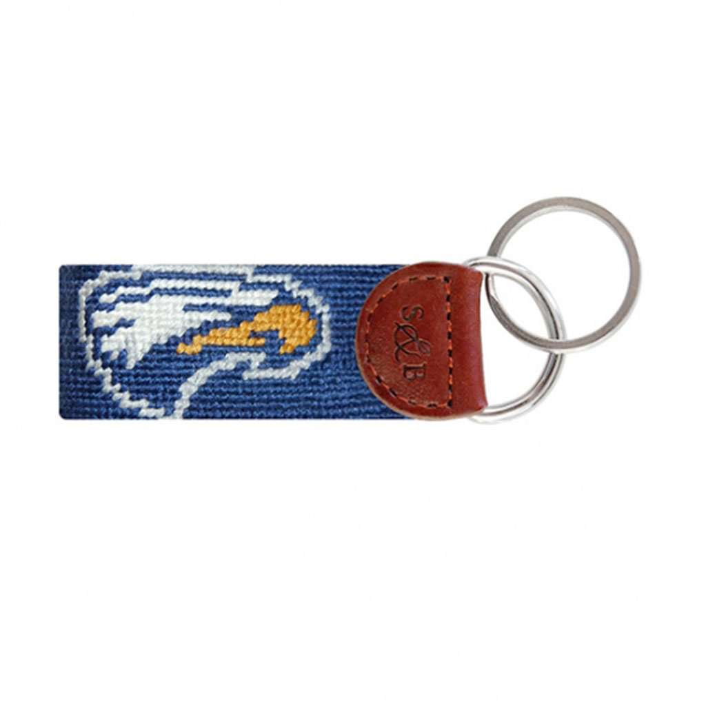 Emory University Needlepoint Key Fob by Smathers & Branson - Country Club Prep