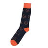 Men's Jefferson Socks in Navy by Byford - Country Club Prep