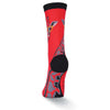 Women's Giraffe with Glasses Crew Socks by K. Bell Socks - Country Club Prep