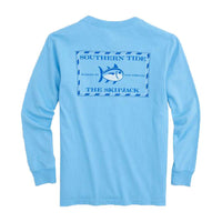 Kids Long Sleeve Original Skipjack T-Shirt by Southern Tide - Country Club Prep