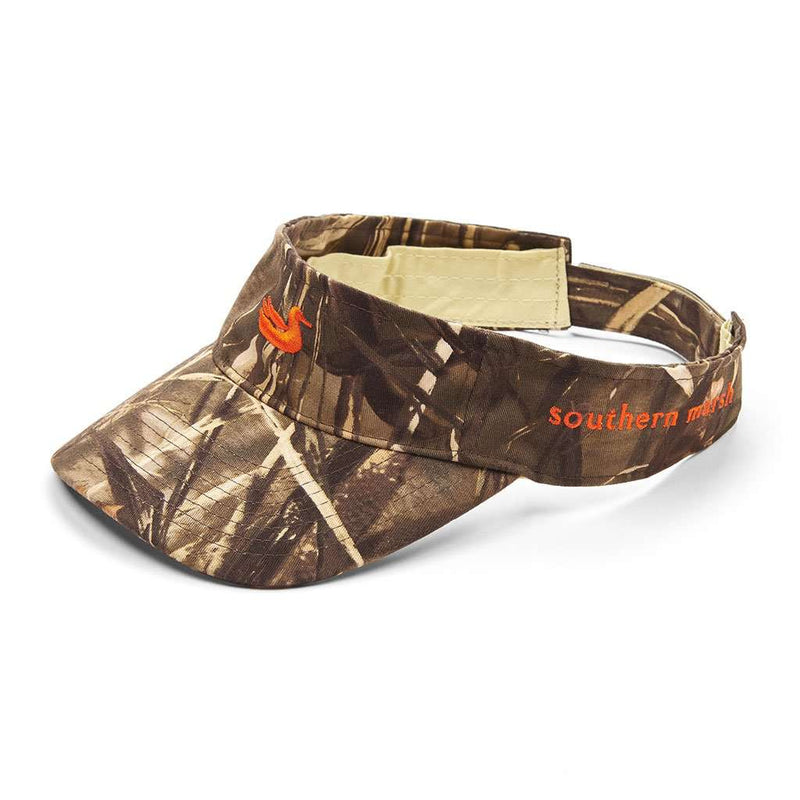 Realtree Max Camo Visor with Orange Duck by Southern Marsh - Country Club Prep