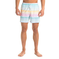 Bermuda Swim Trunks in Neapolitan by The Southern Shirt Co.. - Country Club Prep