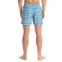 Bermuda Swim Trunks in Waverunner by The Southern Shirt Co.. - Country Club Prep