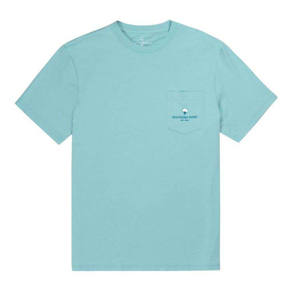 Catamaran SS in Chalky Blue by The Southern Shirt Co.. - Country Club Prep