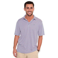 Halstead Stripe Polo in Old Glory by The Southern Shirt Co.. - Country Club Prep