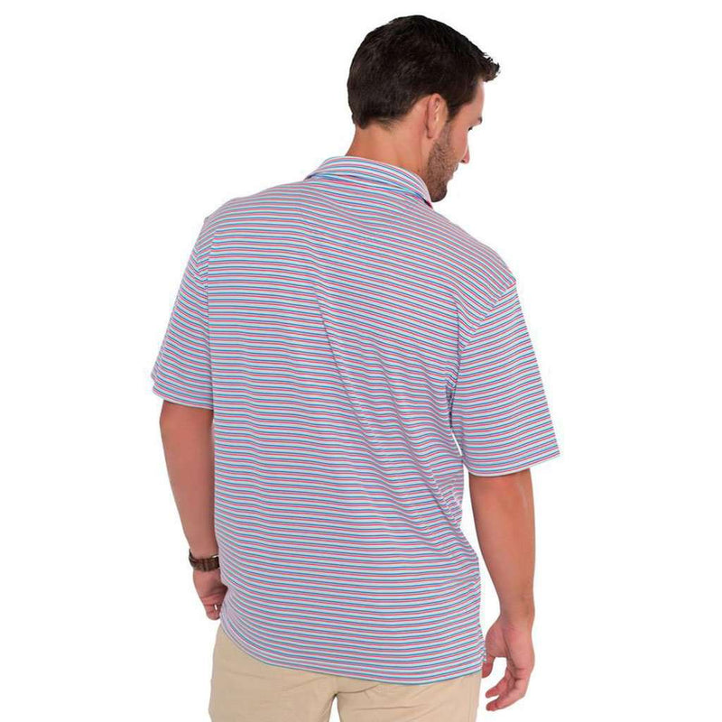 Halstead Stripe Polo in Old Glory by The Southern Shirt Co.. - Country Club Prep