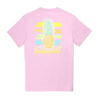 Poppy Pineapple SS in Orchid Bouquet by The Southern Shirt Co.. - Country Club Prep