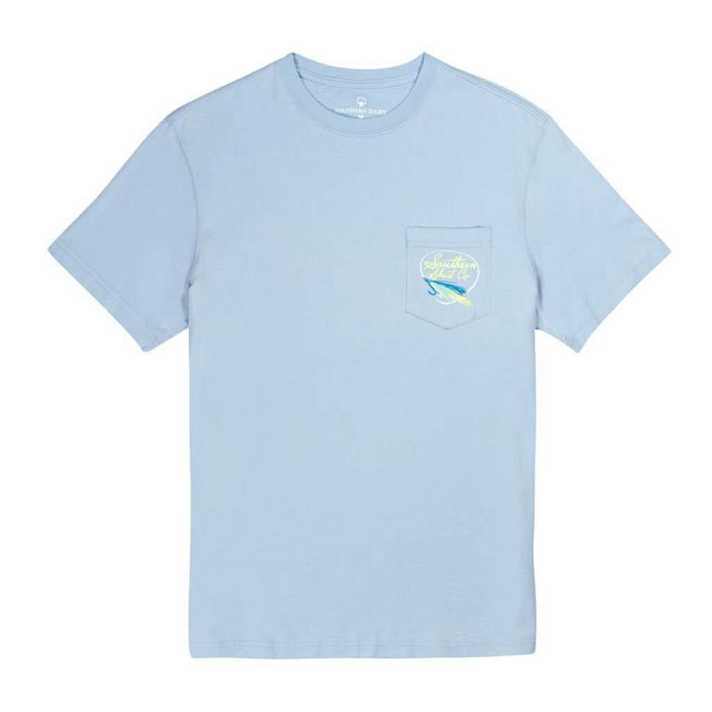 Skiff Life SS in Chambray Blue by The Southern Shirt Co.. - Country Club Prep
