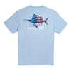 Stars and Stripes SS in Chambray Blue by The Southern Shirt Co.. - Country Club Prep