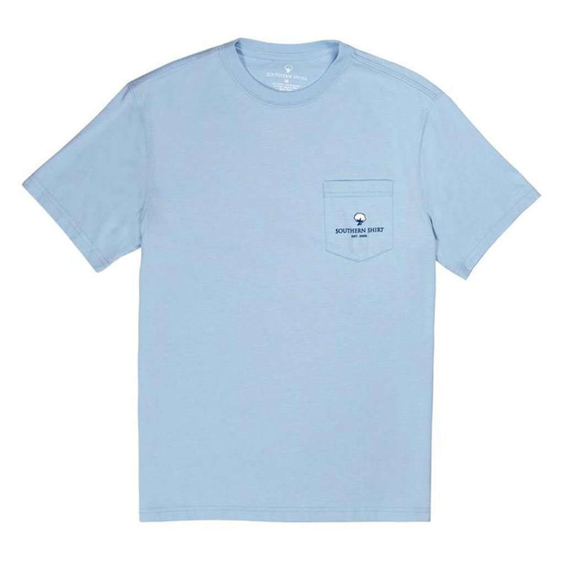 Stars and Stripes SS in Chambray Blue by The Southern Shirt Co.. - Country Club Prep