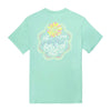 Sun-Kissed Flower SS in Lucite Green by The Southern Shirt Co.. - Country Club Prep