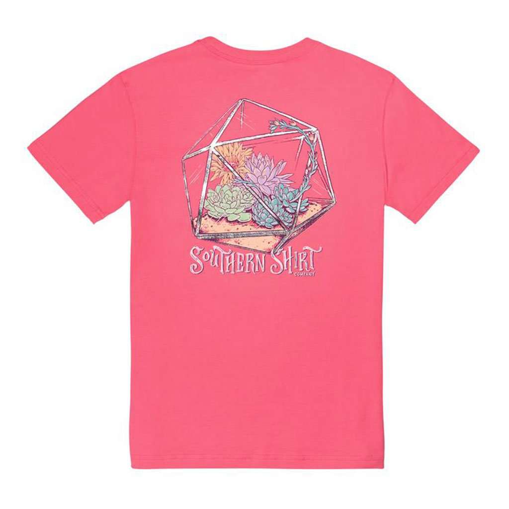Sweet Succulents in Pink Lemonade by The Southern Shirt Co.. - Country Club Prep