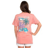Tropical Adventure Heather SS in Heather Peach by The Southern Shirt Co.. - Country Club Prep