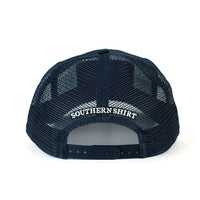 USA All Mesh Hat in Patriotic Navy by The Southern Shirt Co. - Country Club Prep