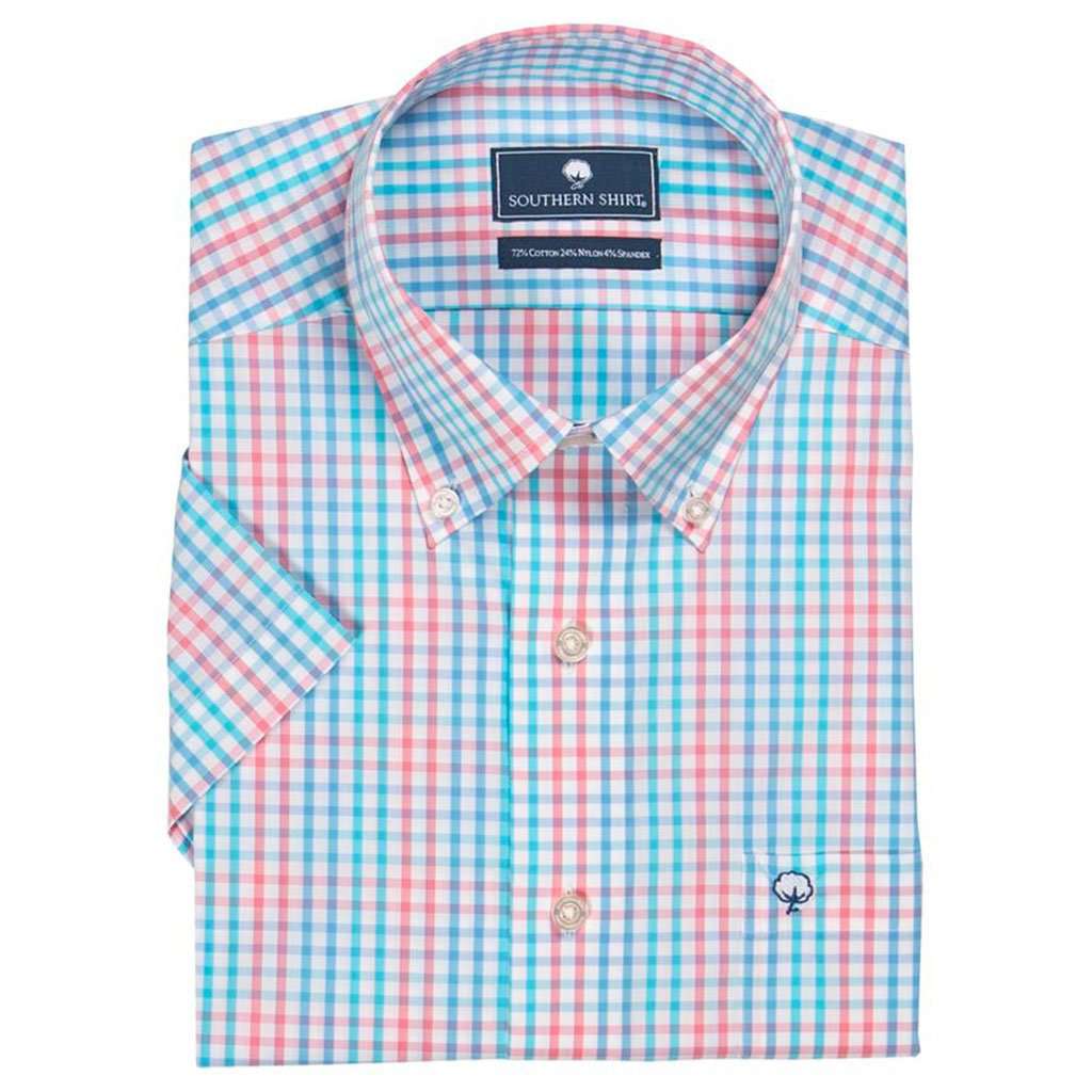 Walton Check in Regatta by The Southern Shirt Co.. - Country Club Prep