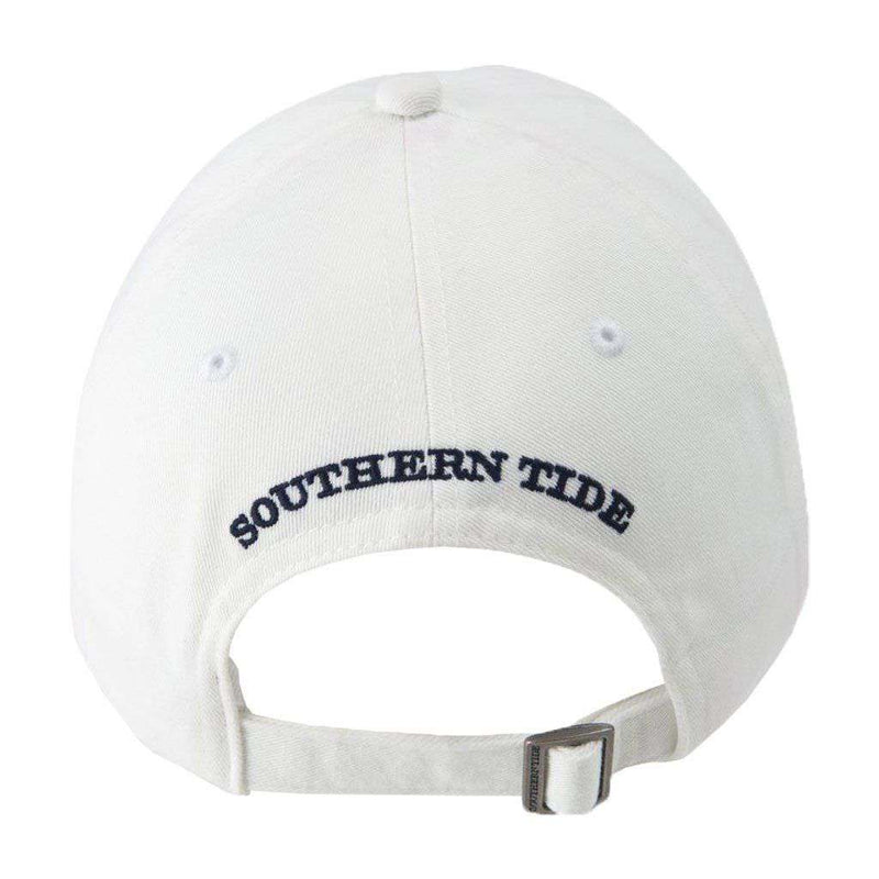 American Flag Skipjack Hat in White by Southern Tide - Country Club Prep