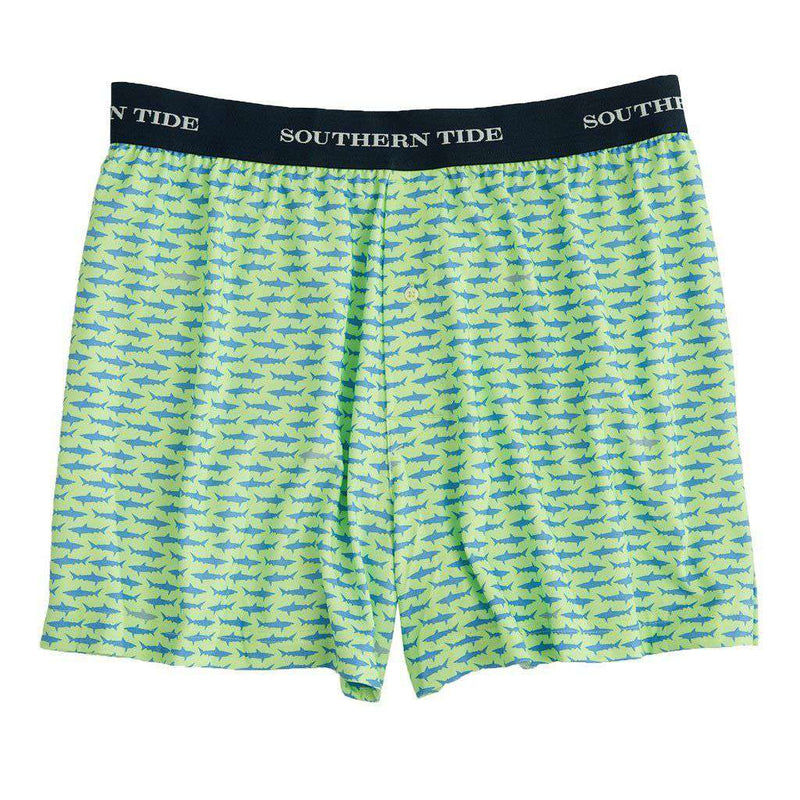 Southern Tide Bone Bite Performance Boxers in Lime – Country Club Prep