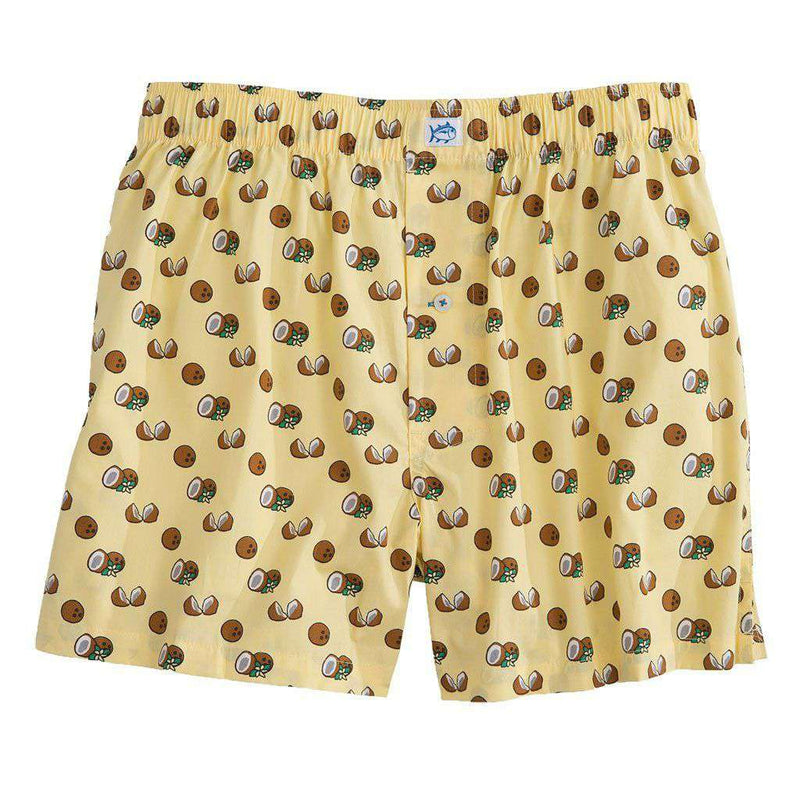 Coconuts Boxer in Sunshine by Southern Tide - Country Club Prep