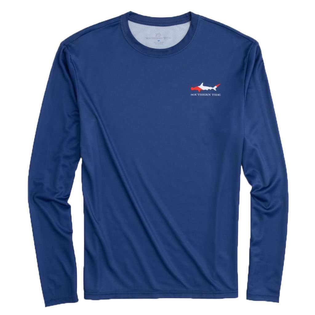 Long Sleeve Dive If You Dare Performance T-Shirt by Southern Tide - Country Club Prep