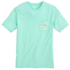 Hanging Out Tee in Offshore Green by Southern Tide - Country Club Prep