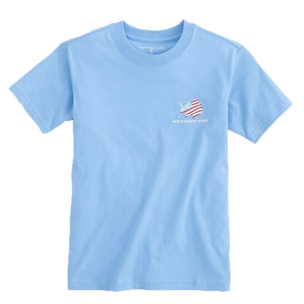 Kid's Red, White & Awesome T-Shirt by Southern Tide - Country Club Prep