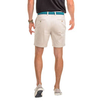 Summer Weight 7" Channel Marker Shorts in Stone by Southern Tide - Country Club Prep