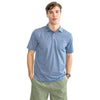 Coki Beach Striped Brrrº Performance Polo Shirt by Southern Tide - Country Club Prep