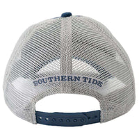 Contrast Stitch Skipjack Trucker Hat by Southern Tide - Country Club Prep