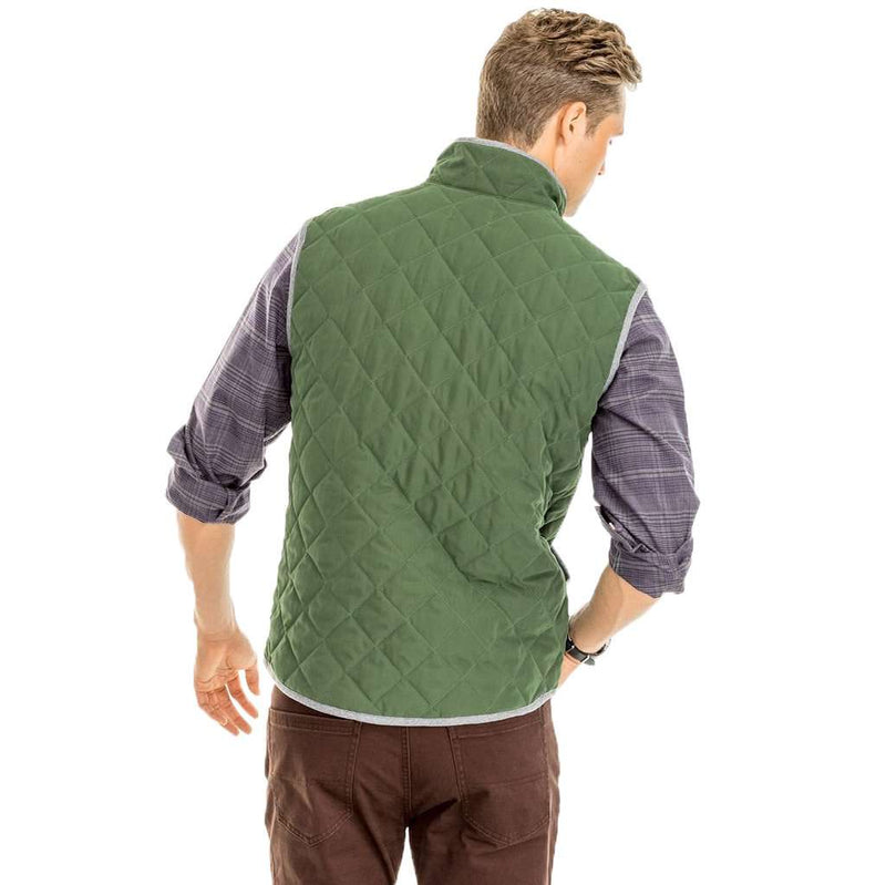 Doubleback Quilted Field Vest by Southern Tide - Country Club Prep