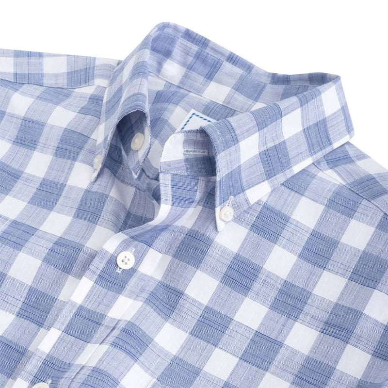 Proclamation Buffalo Check Short Sleeve Button Down by Southern Tide - Country Club Prep