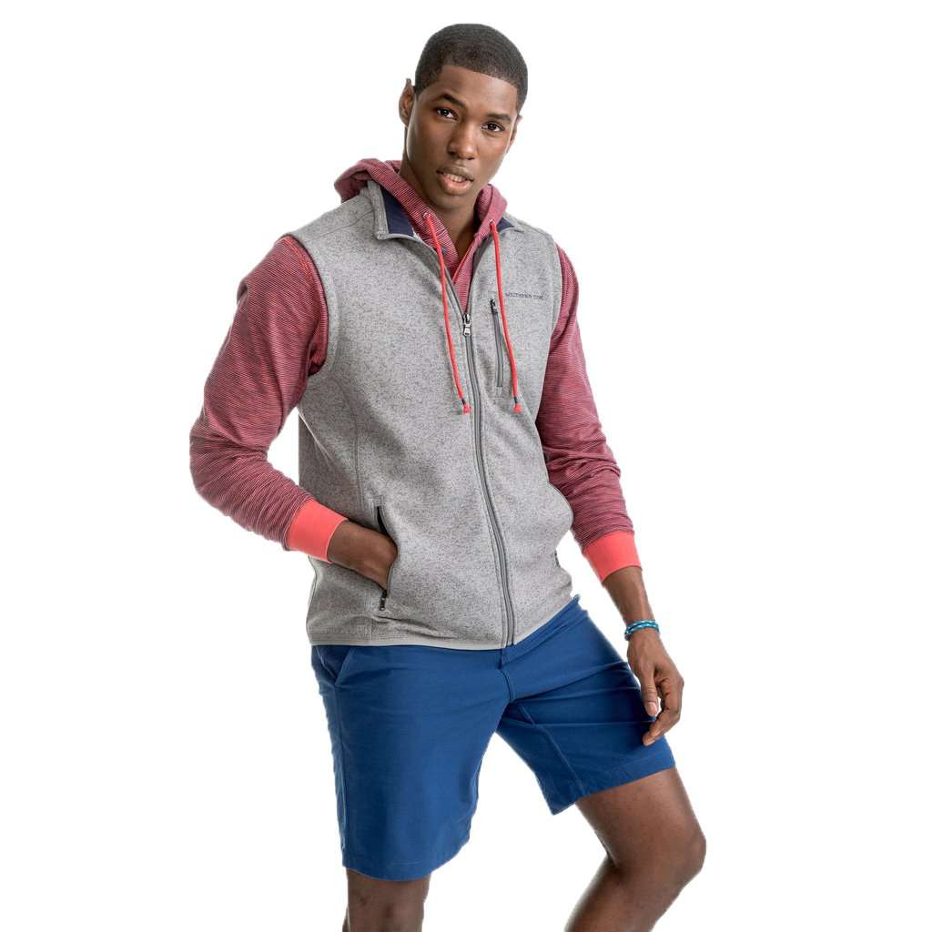 Samson Peak Sweater Fleece Vest by Southern Tide - Country Club Prep