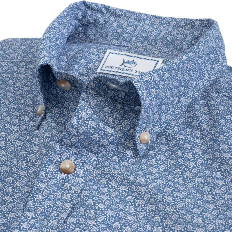 Sea Turtles Short Sleeve Button Down by Southern Tide - Country Club Prep