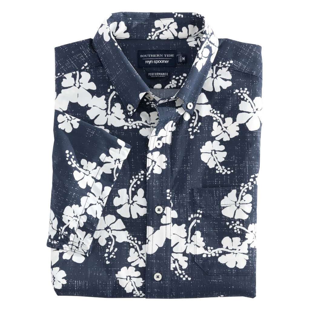 Reyn Spooner Aloha Intercoastal Performance Short Sleeve Shirt by Southern Tide - Country Club Prep