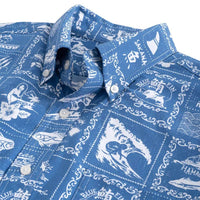 Reyn Spooner Bandana Print Intercoastal Performance Short Sleeve Shirt by Southern Tide - Country Club Prep