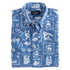 Reyn Spooner Bandana Print Intercoastal Performance Short Sleeve Shirt by Southern Tide - Country Club Prep