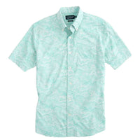 Reyn Spooner Wave Print Intercoastal Performance Sport Shirt by Southern Tide - Country Club Prep